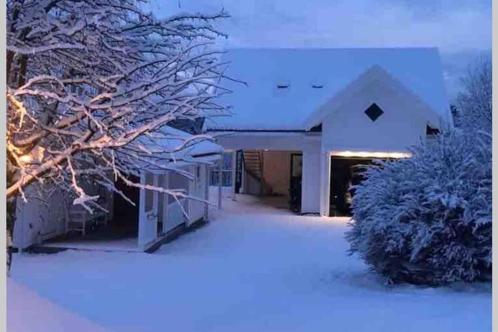 Apartmán Koselig Garasjeloft! Langevag Exteriér fotografie