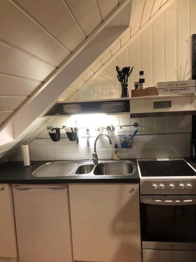 Apartmán Koselig Garasjeloft! Langevag Exteriér fotografie
