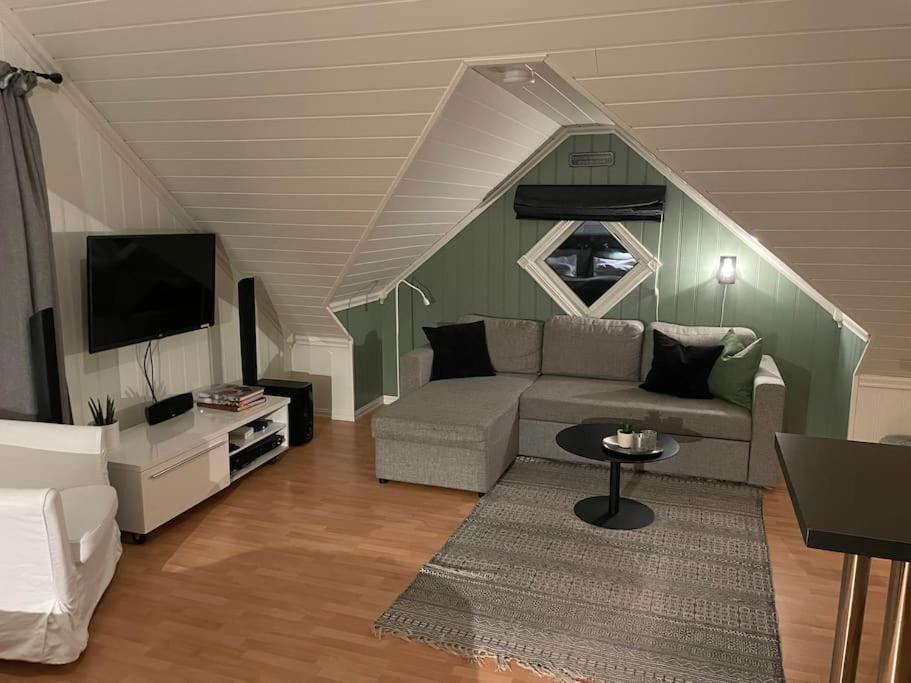 Apartmán Koselig Garasjeloft! Langevag Exteriér fotografie