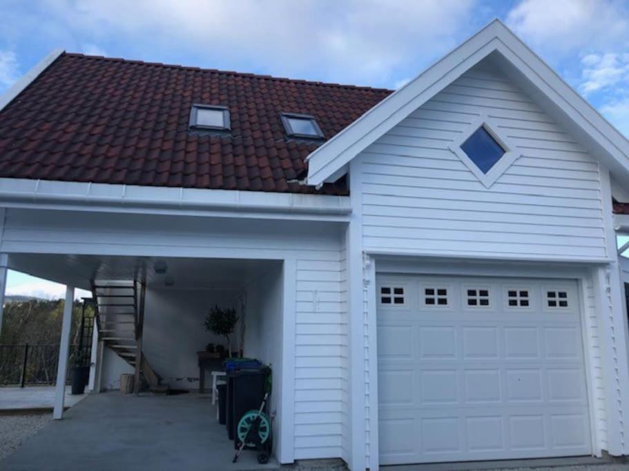 Apartmán Koselig Garasjeloft! Langevag Exteriér fotografie